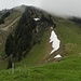 Etwas Oberschenkeltraining ist hier angesagt - 200 m Steilaufstieg zum Setzberg - eine schöne Wintertour ist's auch
