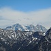 Durchblick zu Zugspitze und Schneefernerkopf