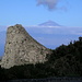 Aussicht von Los Roques auf Teneriffa mit dem Teide  