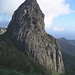 Roque de Agando, der auffälligste Felszahn auf der Insel (ehemaliger Vulkanschlot)