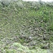 Der grün-gefüllte Vulkankrater