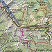 Il percorso mostrato su Swiss Map Mobile