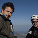 Tobias und Sven auf dem Gipfel des Vorder Tierberg (3091m).