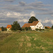 Bauernhäuser in Kreisau.