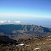 Blick auf die Roques de Garcia, die Ucanca-Ebene (1900 m), den südlichen Kraterrand und die Südküste von Teneriffa
