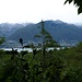 Blick zum Lago Maggiore, aus dem Garten