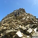 Die letzten Meter zum Gipfelkreuz des Wildspitze(Sudgipfel,3772m).