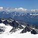 ''Meinen'' Stubaier Alpen, von Wildspitze ausgesehen.