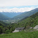 Valle Vigezzo, hinten Wolkenstau an der Weissmieskette