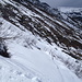 Im Abstieg zur Oberalp; weglose Hangquerung.