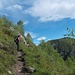Verso la Bocchetta San Bernardo e l'omonima chiesetta