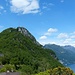 Monte San Salvatore, 912 metri, visto dal punto di partenza.