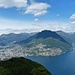 Lugano e le cime della Val Colla.