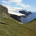 Unterwegs auf Mykines - Ausblick auf den Ostteil von Mykines.
