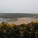 Barafundle Bay, "La Plus Belle Plage du Pays de Galles" selon le panneau à Stackpole