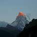 Matterhorn im Morgengrauen