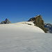 Klein Matterhorn mit Matterhorn links und Zinalrothorn rechts
