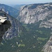 Yosemite Valley vom Gipfel des Half Dome