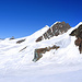 Blick zurück zum Klein Matterhorn und Breithorn