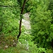 Tiefblick auf die Areuse.