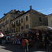 Marktstände prägen Samstags das Stadtbild von Domo