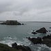 Vieille forteresse au large de West Angle Bay