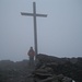 am Gipfel des Carrauntoohil - höchster Punkt Irlands