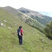 Primo tratto di discesa dall'Alpe di Lenno