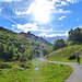 der Fahrweg zurück zum Auto