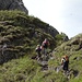 Zustieg zum Klettersteig am Monte Grona