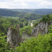 Ruine Gebrochen Gutenstein, hoch über dem Oberen Donautal