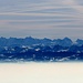 Part of the panarama of the Bern Alps as seen from Mont Racine
