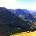 Blick hinunter zur Alpligealm
