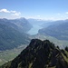 Blick vom Hirzli Richtung Walensee.