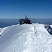 Gipfelankunft Gross Schärhorn 3295m