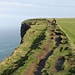 Wanderung an der Cliff-Kante - das Grün Irlands