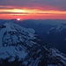 Bild von Uwe: Sonnenaufgang auf der Laliderer Spitze.<br />(c) Uwe.