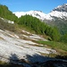 Lasciata l'Alpe Bobna