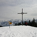 Das Gipfelkreuz auf dem Jänzi.