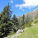 Alleine waren wir in schönstem Wandergelände unterwegs