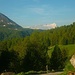 Alp Camp / Alpe Campo (2064m): Der 2013 lang ersehnte Sommer hat nun Mitte Juni endlich auch die 2000m Marke erreicht. Im Hintrgrunnd ist der Pizzo Scalino (3323m).