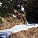 Foto vom ersten Besteigungsversuch am 2./3.3.2013:<br /><br />Für den Skiaufstieg zum Rifugio Saoseo hat das Alpsträsschen gerade noch genügend Schnee.
