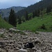 Verabschiedung aus dem Tal der Jägerhütte mit einem Alpensalamander mitten auf dem Weg.<br /><br />Addio alla valle della Jägerhütte con una salamandra in mezzo al sentiero.