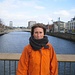Szenenwechsel nach Dublin: am River Liffe, der durch die Innenstadt fließt