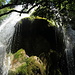 Faszinierender Wasserfall mitten im Wald.