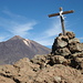 Auf dem El Sombrero, im Hintergrund der Teide