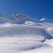 Aufstieg zum Sattel zwischen Bleschaturra 2733m und Wissgrätli 2866m (rechter Sattel)
