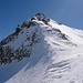 Gipfelaufbau Fanellhorn 3124m