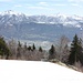 Il Camoghé, il monte Bar, in fondo a destra il monte Generoso, l'alpe del Tiglio