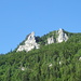 knackige Felszähne oberhalb von Le Theusseret